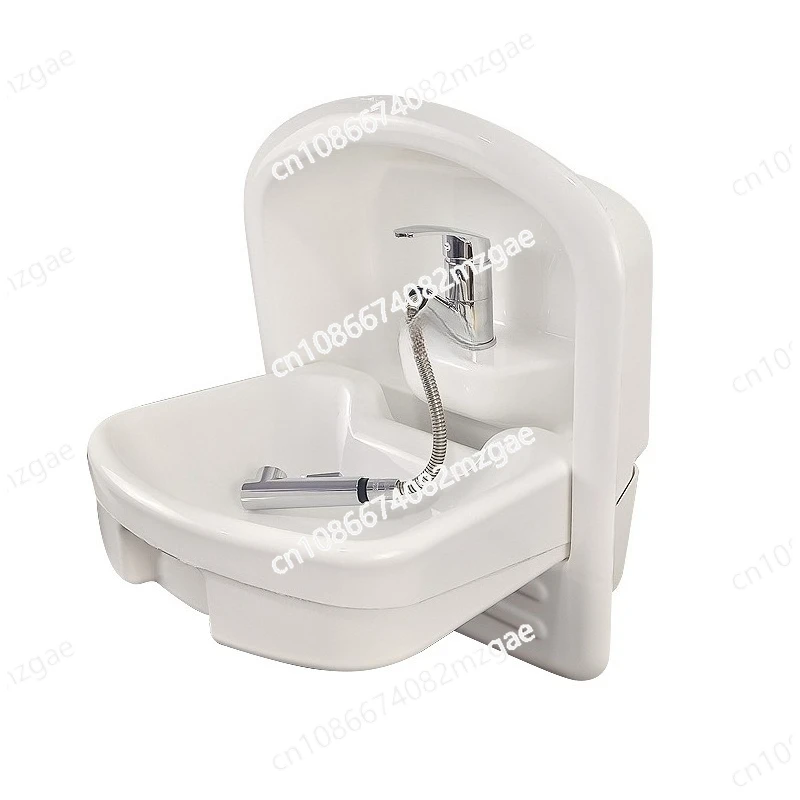 

RV water basin trailer bed car modified washbasin folding wash basin toilet folding basin RV modified accessories