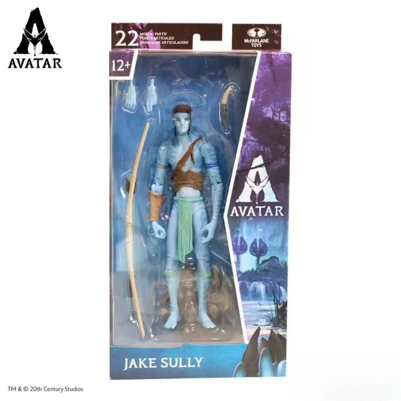 Movie Avatar Jake and Neytiri 7 Inch Action Figure Toy Set Collectible Model Doll Desktop Ornament Birthday Christmas Gift