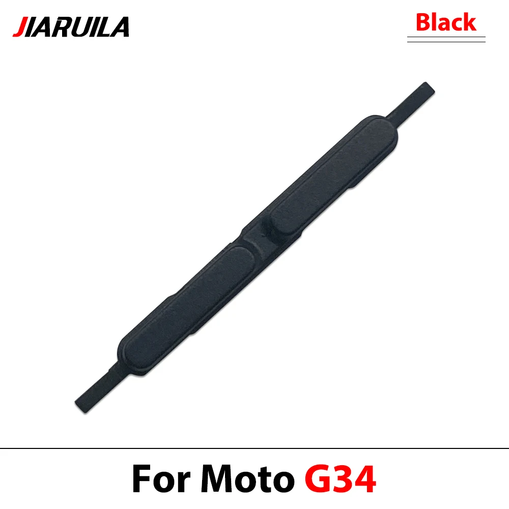 10Pcs , Power Volume Buttons For Moto G34 G55 G56 G84 On OFF Power Volume Up Down Side Keys Replacement Repair Parts