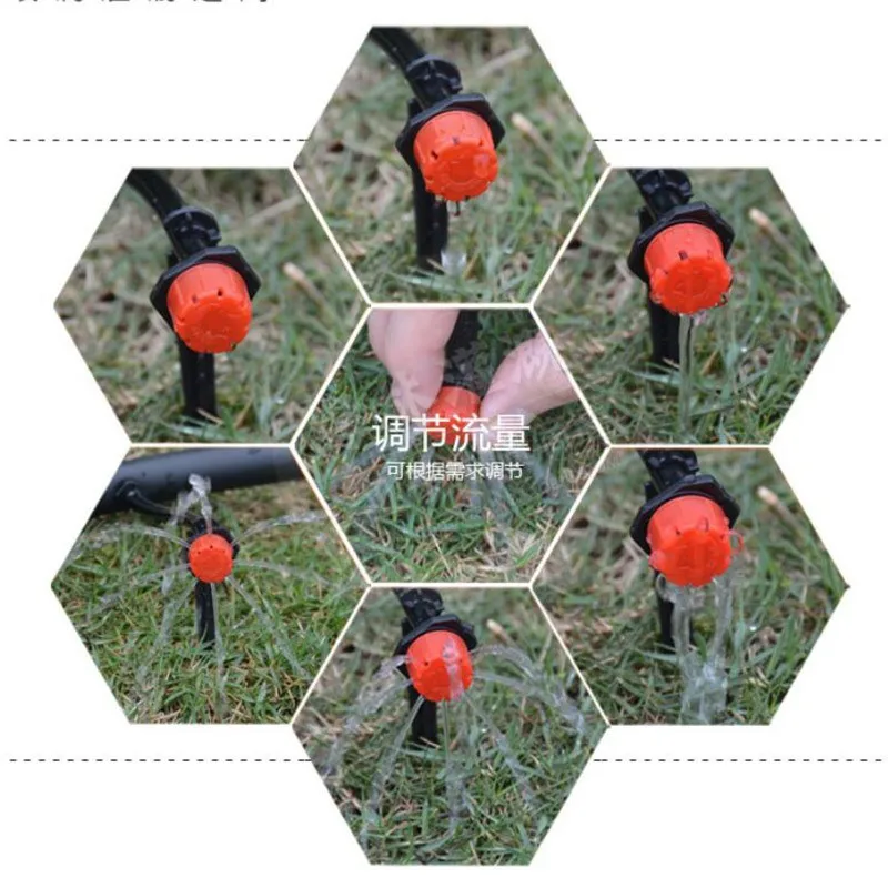 5-50m DIY Drip Irrigation Set Micro Sprinklers Spray 4/7 Water Cooling Moisturizer Automatic Irrigation Watering Kit Garden A5