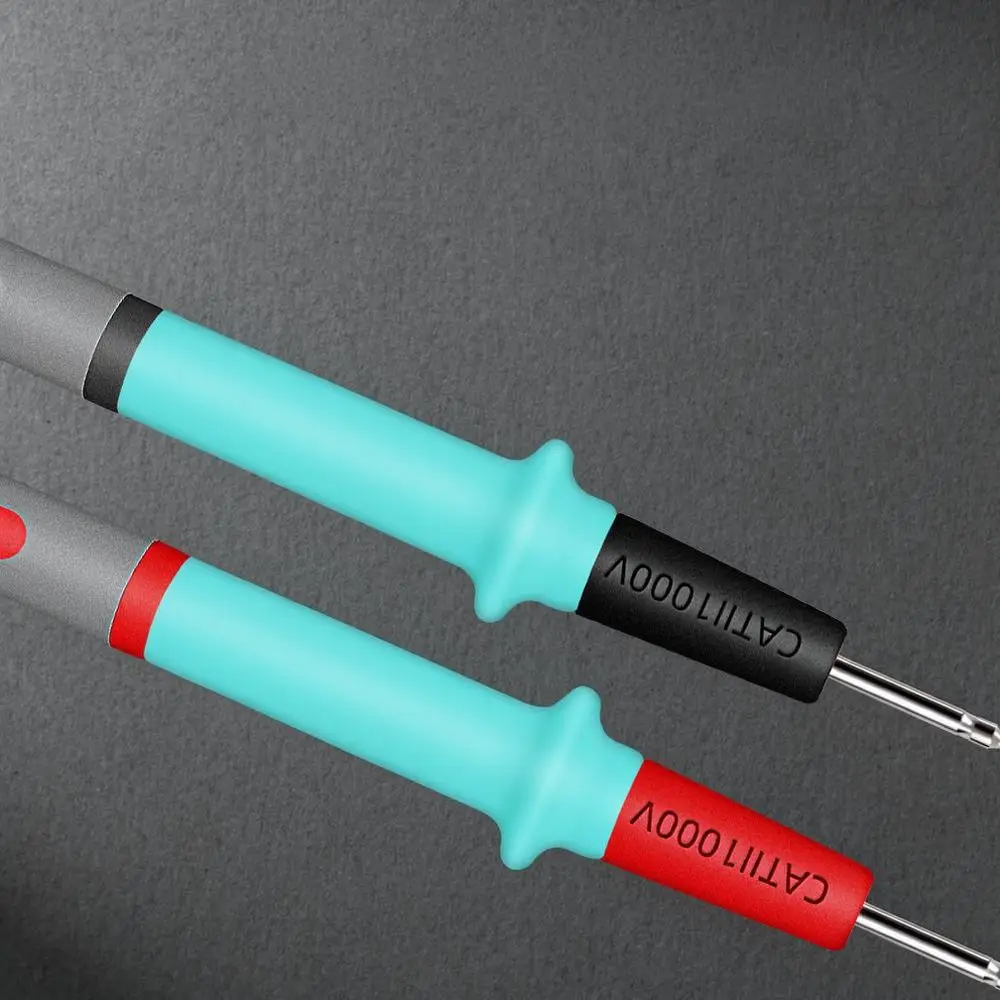 Replacement Multimeter Probes For Handskit High Voltage 1000V 20A Sharp Tip Needle Silicone Wire Durable Electrical Lead Kit
