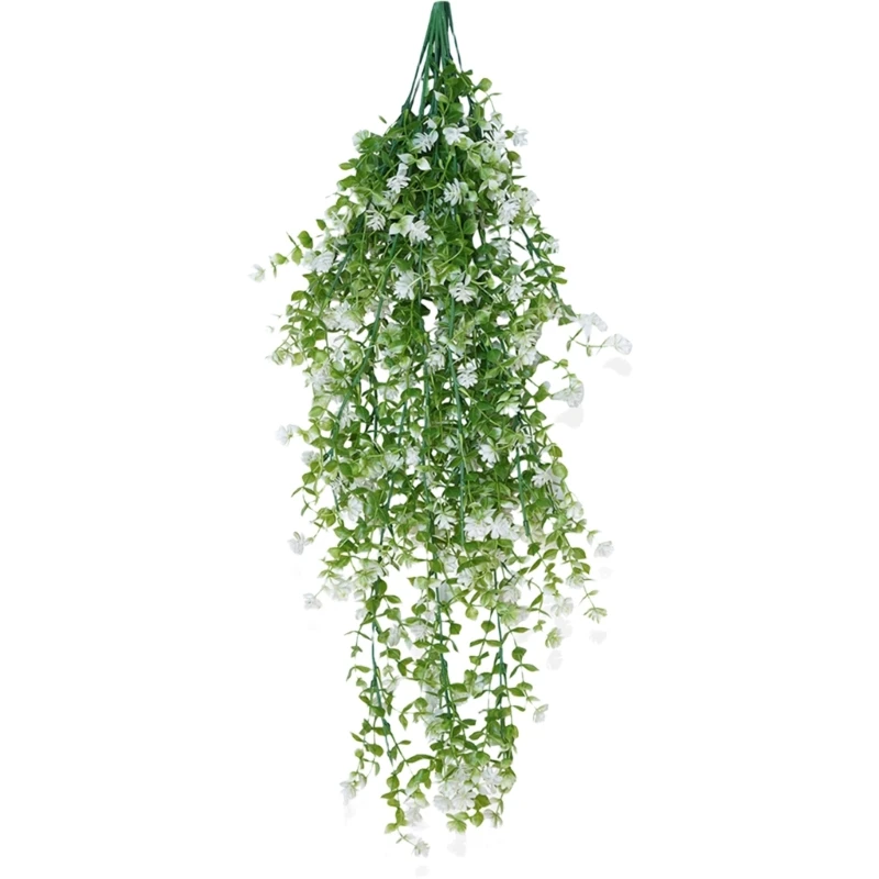 

Vibranted Faux Camellia Vine Bouquets For Wedding Decorations And Home Displays Wall Hanging Plant