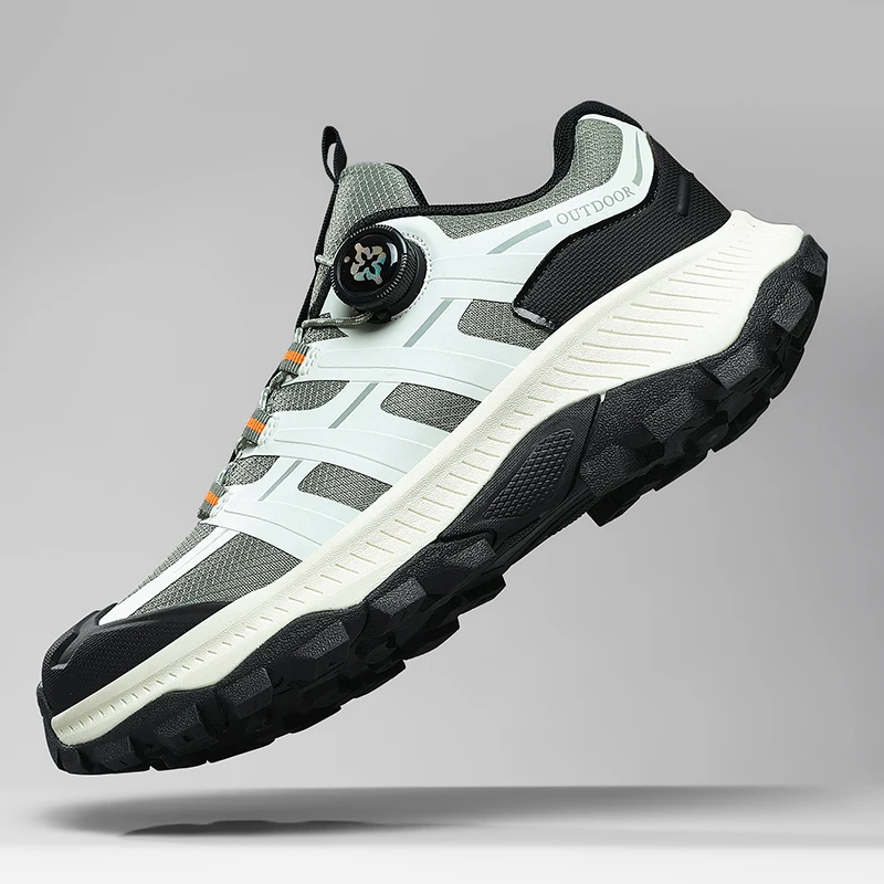 

Осенняя мужская обувь для скалолазания. Дизайнерская горная обувь. Мужская спортивная обувь высшего качества. Нескользящая мужская походная обувь.