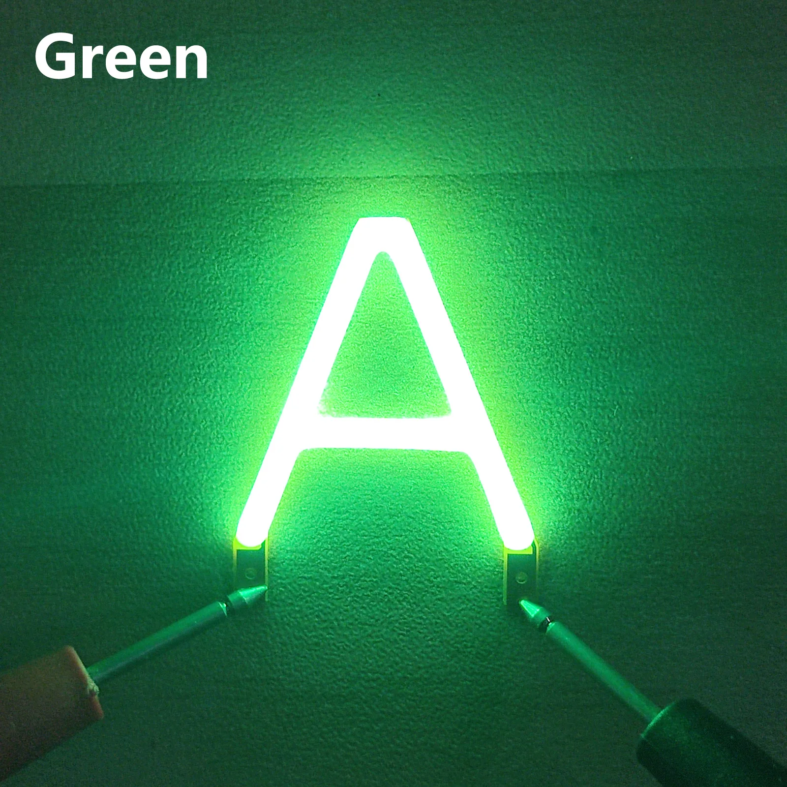 Imagem -05 - Letters Hard Filament Luzes Decorativas 2200k Vermelho Verde e Azul Faça Você Mesmo Luzes de Natal e Ano Novo 3v 2050ma Abcdefghijklmno26