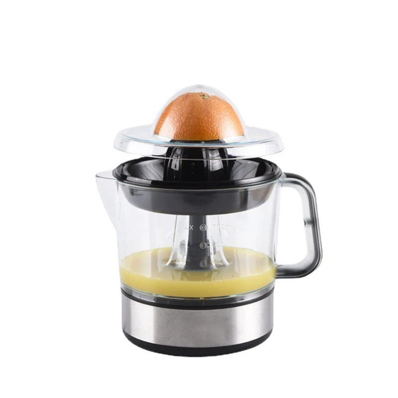 

1 Piece Electric Juicer Citrus Juicer Fruit Squeezer Black-Silver Plastic Multifunctional Ousehold Juicer EU PLUG