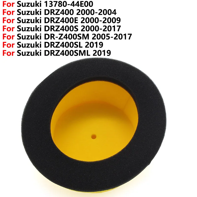 Motorcycle Air Filter Cleaner Reuseful Element Air Cleaner For Suzuki DRZ400 DRZ400E DRZ400S DR-Z400SM DRZ400SL 13780-44E00