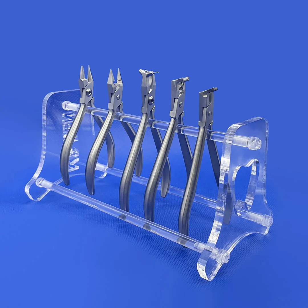 Dental Orthodontic Forceps Stand Tool Holder Shelf Accessories for Scissors Placement Tooth Pliers Extraction Tongs Rack