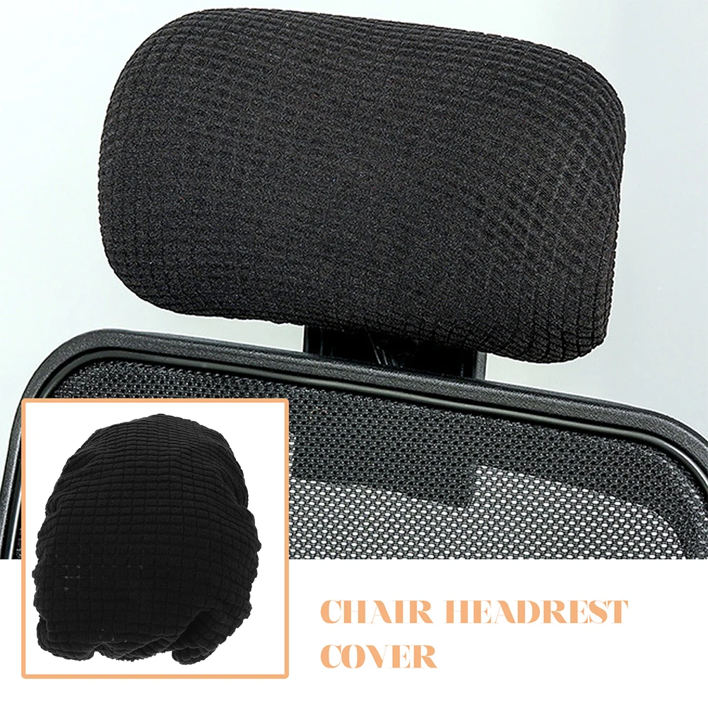 

2 Pcs Swivel Chair Head Pillow Cover Cushion Covers Headrest Comfortable Computer Protector Thicken
