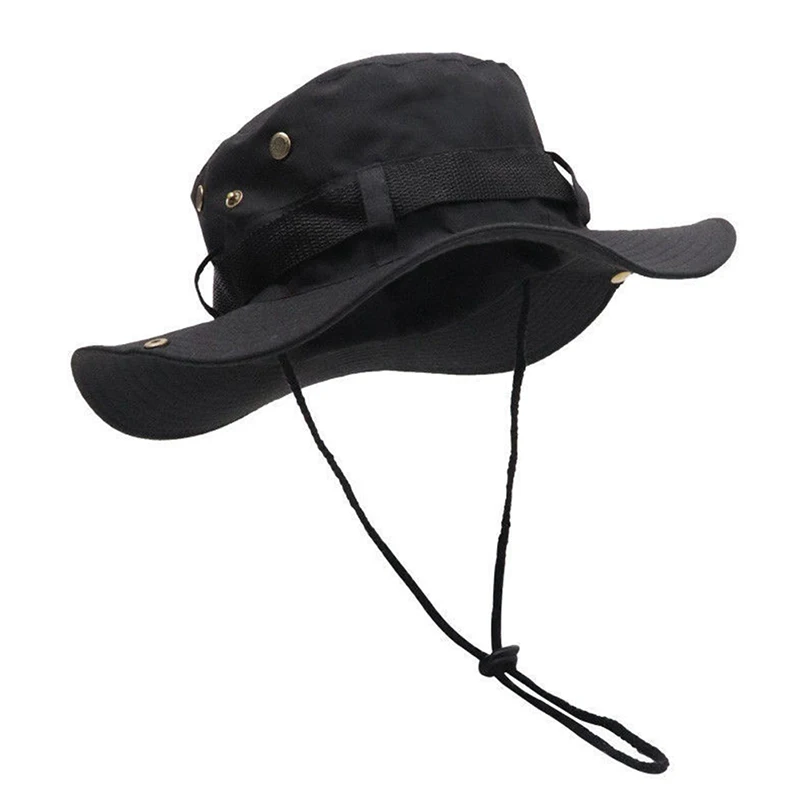 1 قطع 2025 موضة جديدة الصيف قبعة بحافة كاوبوي الرجال في الهواء الطلق الصيد التنزه قبعات الشاطئ تنفس تسلق الجبال قبعة #5