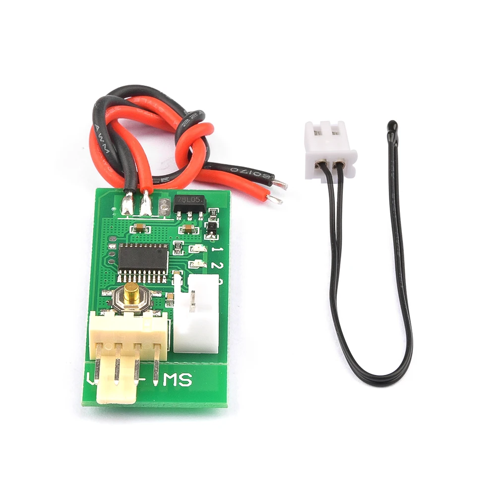 DC8V~18V Fan Speed Controller Pulse WidthModulation Motor Speed Controller with Temperature Sensor for Computer Cooling Fan