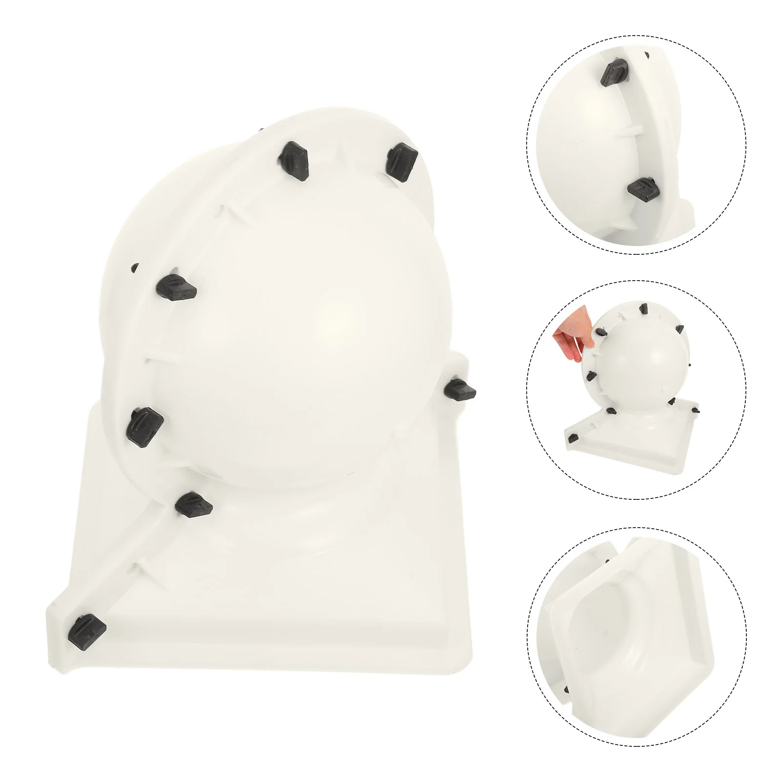 

Форма для литья бетонных шаров в виде римской колонны, 12 дюймов, для садового декора, архитектурных и цветочных композиций, цементная форма для шаров