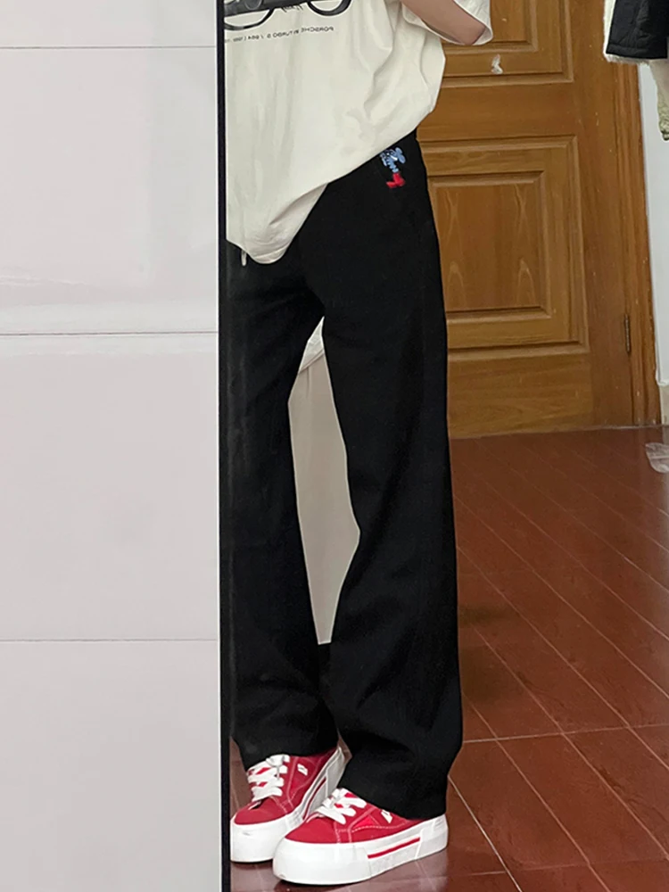 

Bla Slim Fit Jeans Men Summer Thin Straight Leg Elastic Waist High Waist Tapered Leggings Cleanfit Jeans Straight Tube Pants