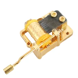 Music Box Movement, DIY Mechanism Hand Crank Musical Movement, Happy Birthday, You Are My Sunshine, Little Star, For Elise