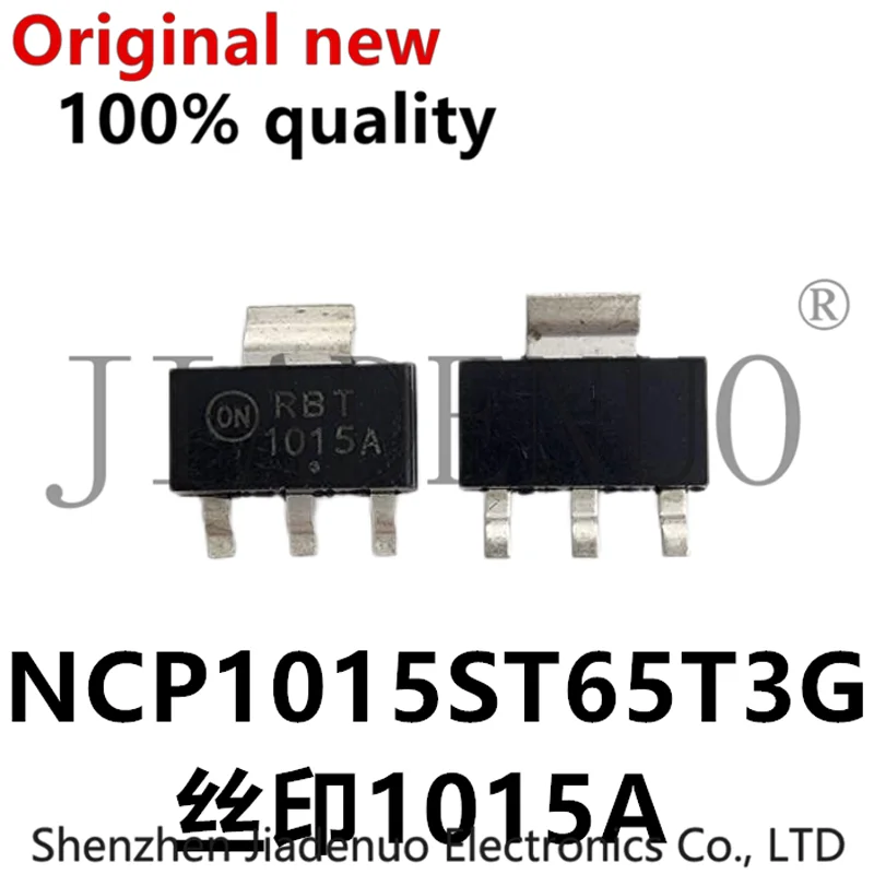 Chipset 100% original, NCP1015ST65T3G, 1015A, SOT223, 2-5 piezas