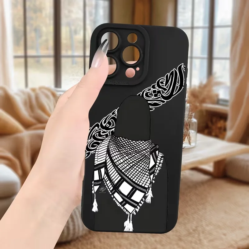 Phone Case For Samsung Galaxy S26 S25 S24 S23 S22 Note20 Edge FE Plus Ultra 5G Soft Silicone Back Cover Trendy Creative Arabic view 3