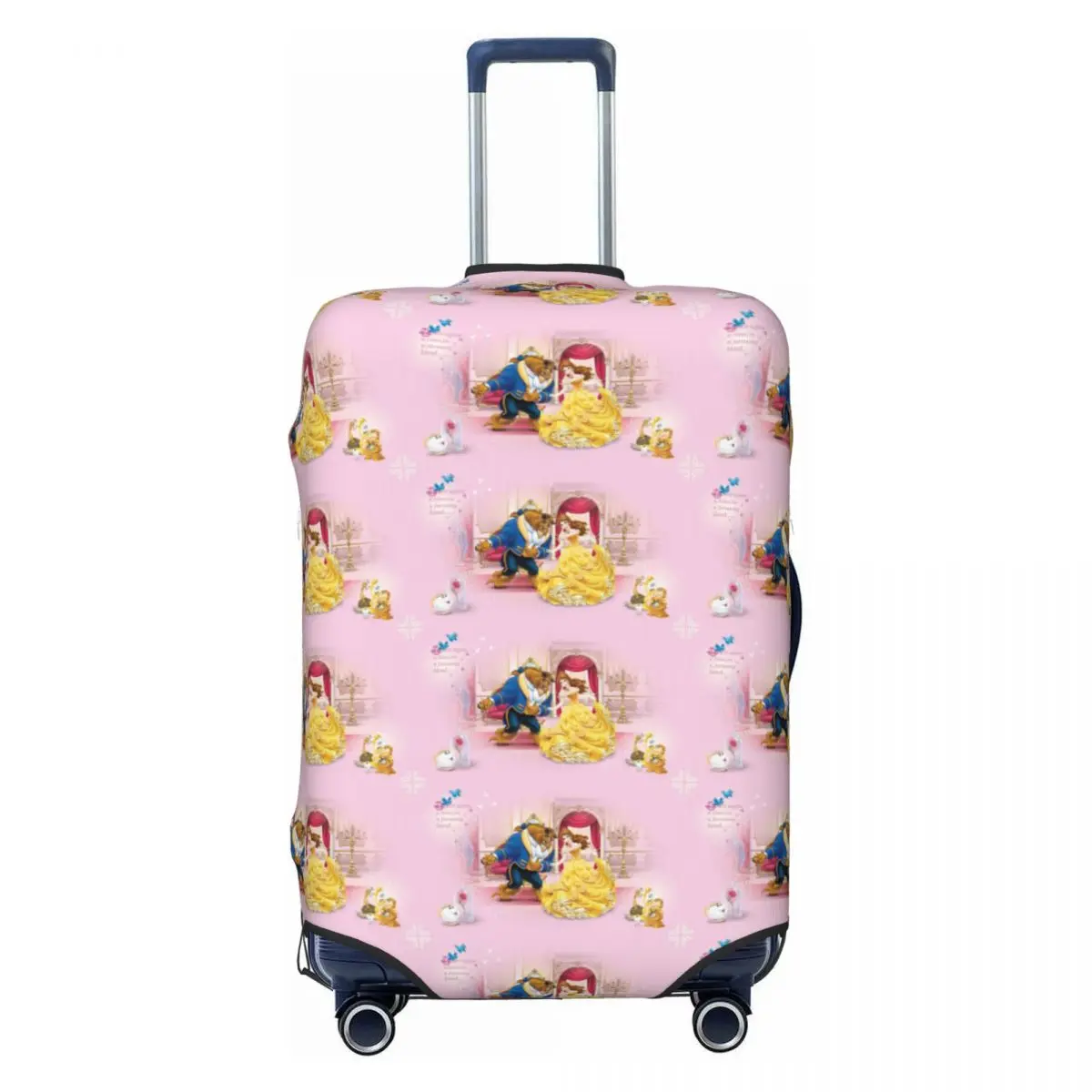 

Чехол для чемодана Custom Beauty Anime And The Beast, эластичный защитный чехол для чемодана, подходит для чемоданов 18-32 дюймов