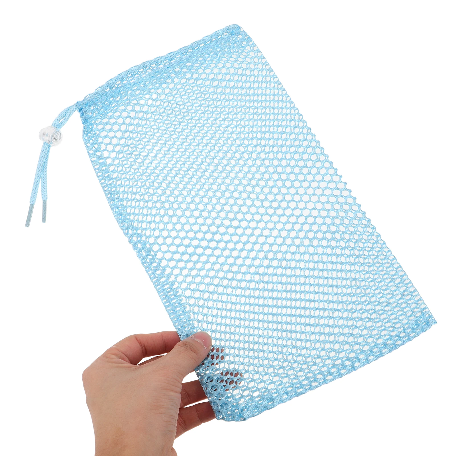 

2Pcs Dance Shoe Mesh Storage Bag Ballet Pointe Shoes Organizer Lightweight Breathable Drawstring Bag for Women