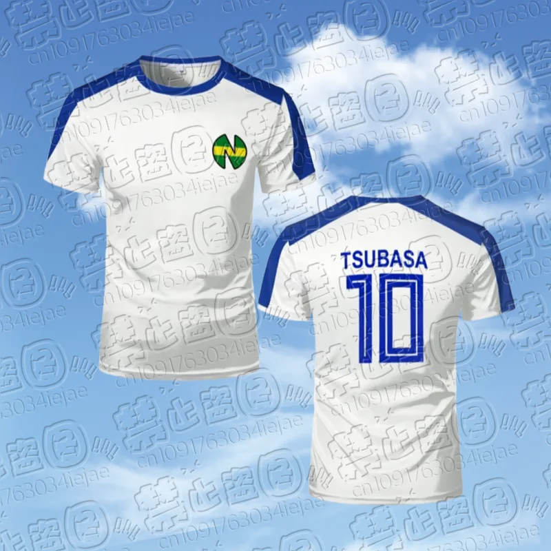 

Мото рубашки 3D анимация Tsubasa School Nansheng OliveBenji Captain футболка модная спортивная футболка топ с короткими рукавами для детей