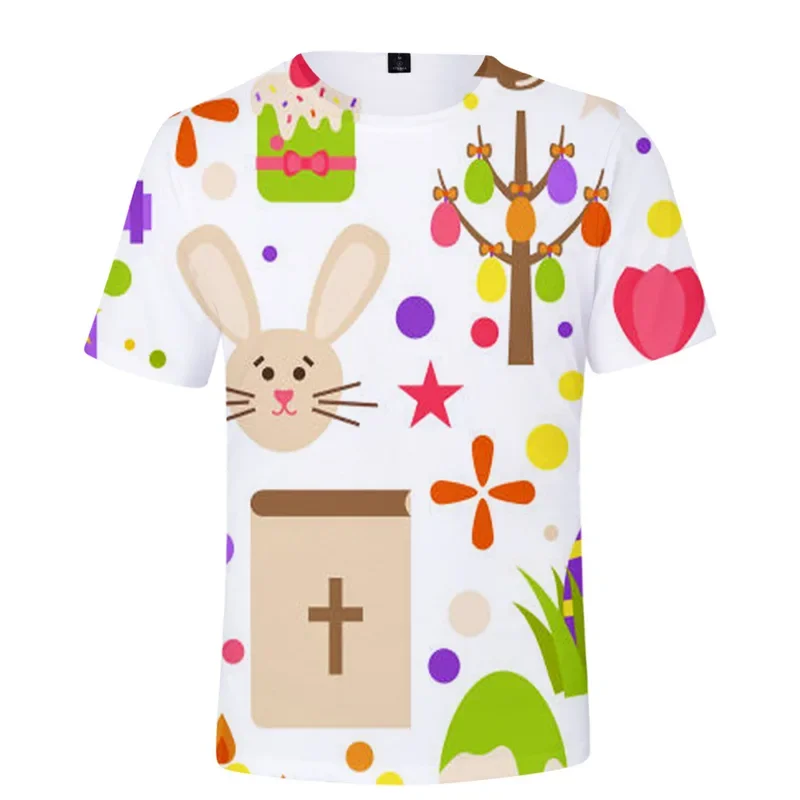 

Футболка в стиле Харадзюку с круглым вырезом и коротким рукавом