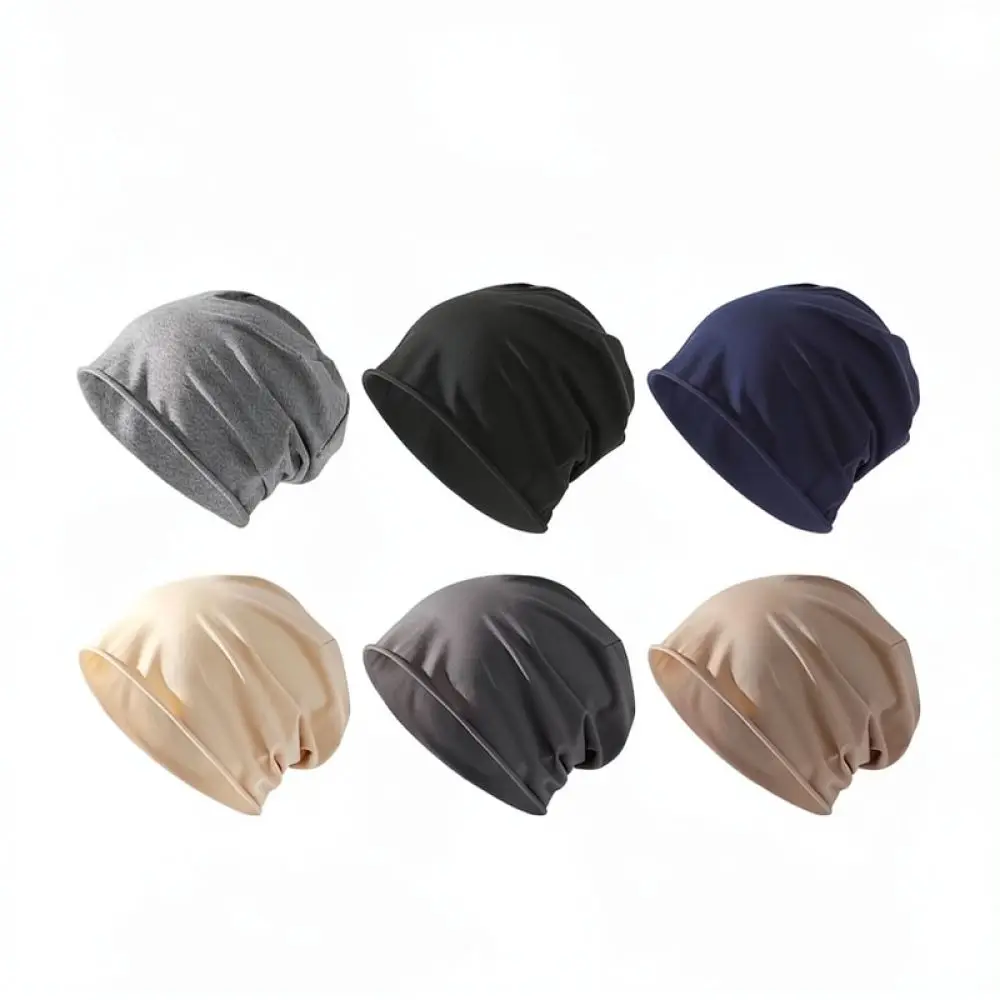 Organic Cotton Chemo Hat For Women Men Breathable Sleeping Beanie Cap Soft Headwear For Hair Loss Recovery Post Surgery
