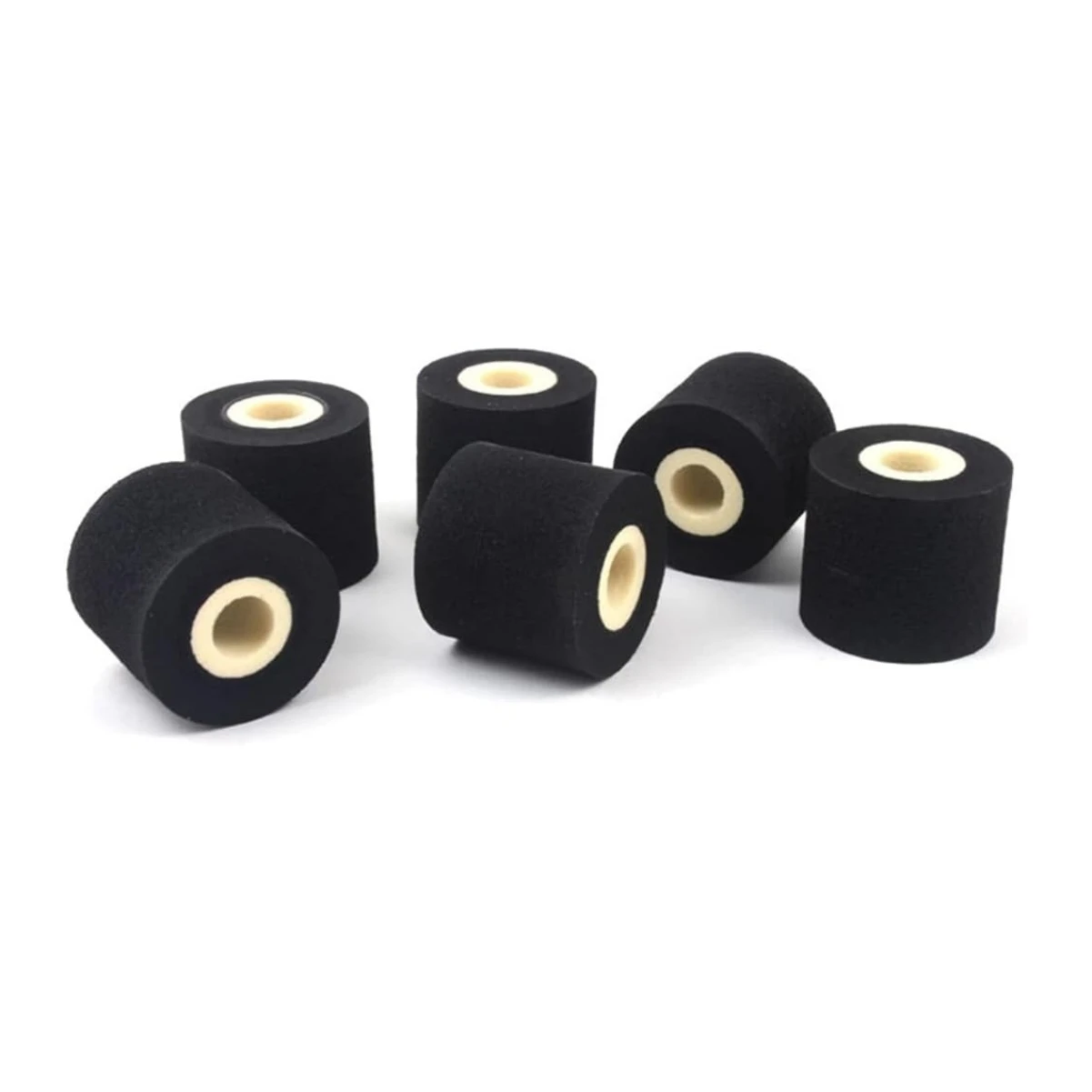 12/24pcs Black 36x32mm 36x36mm 36x40mm 36x35mm Hot Stamp Coder Ink Roll for 380 Coding Sealing Machine