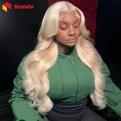 Blonde 613 Hd Lace Frontal Wig 13x6 13x4 Transparent Hd Lace Front Wig Preplucked 30 Inch Body Wave Human Hair Wigs For Women