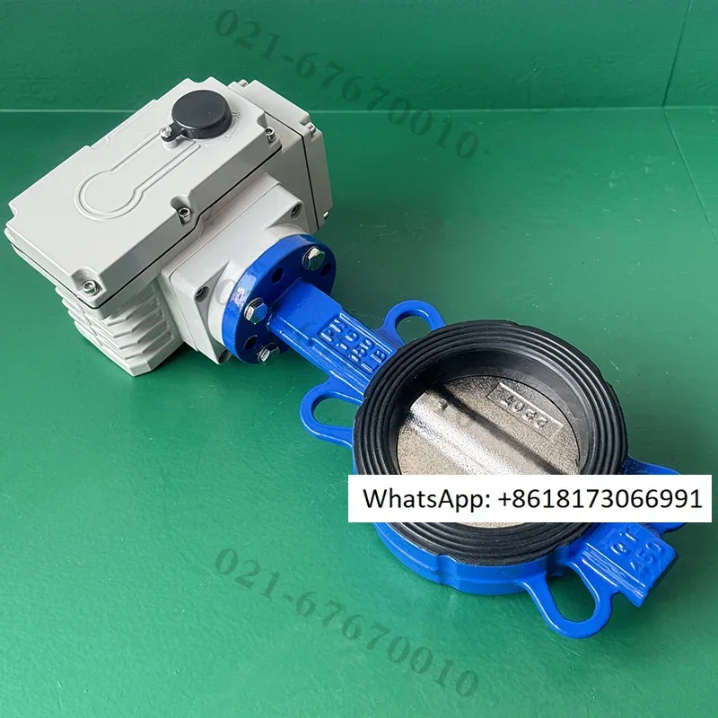 Electric butterfly valve clamp, natural gas, gas, air explosion-proof cut-off, environmental protection, sewage switch