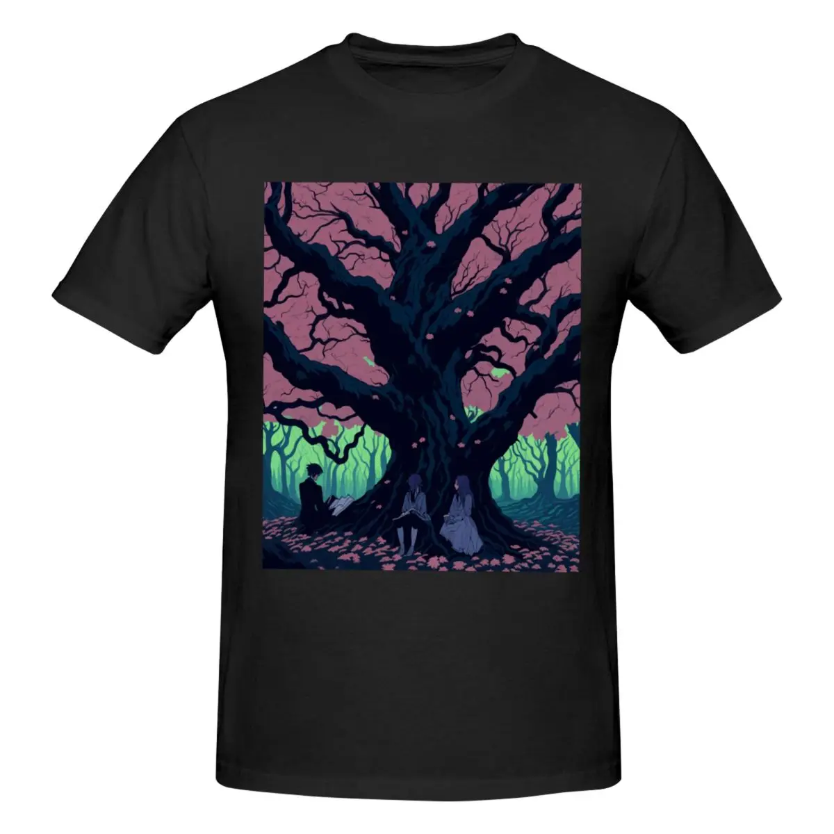 Under The Oak Tree Manga Romantic T Shirts Graphic Y2K Pops Customized Men Women Tshirt Tops