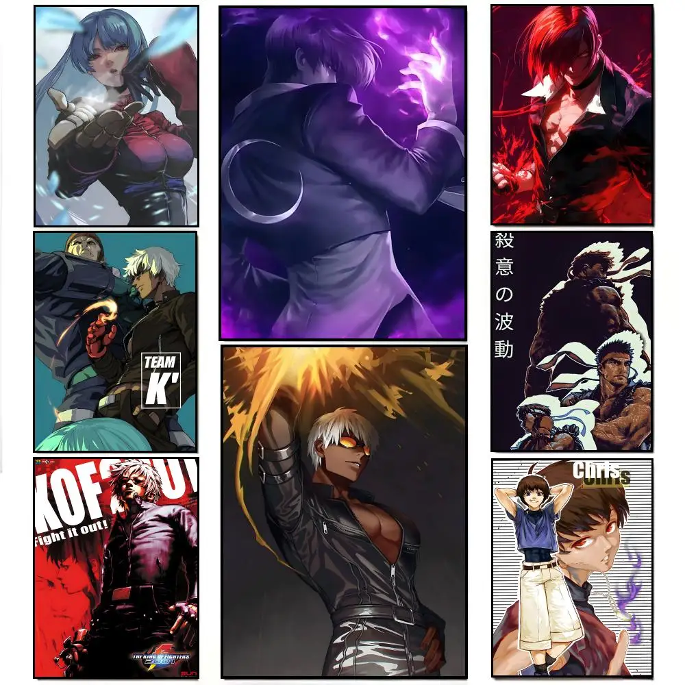 Game Fighting T-The King Of Fighters Poster Elegant Indoor Artwork Design & Contemporary Home Decor