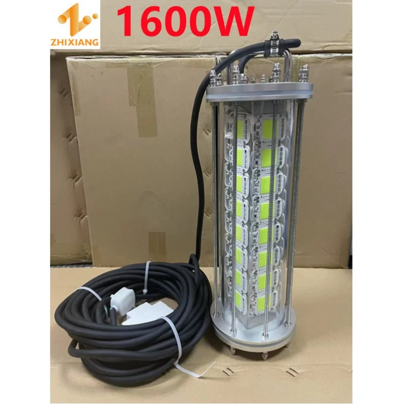 AC220V  800W 1600W 2000W 3000W 4000W 5000W led underwater fishing light green night fishing light fishing lure led