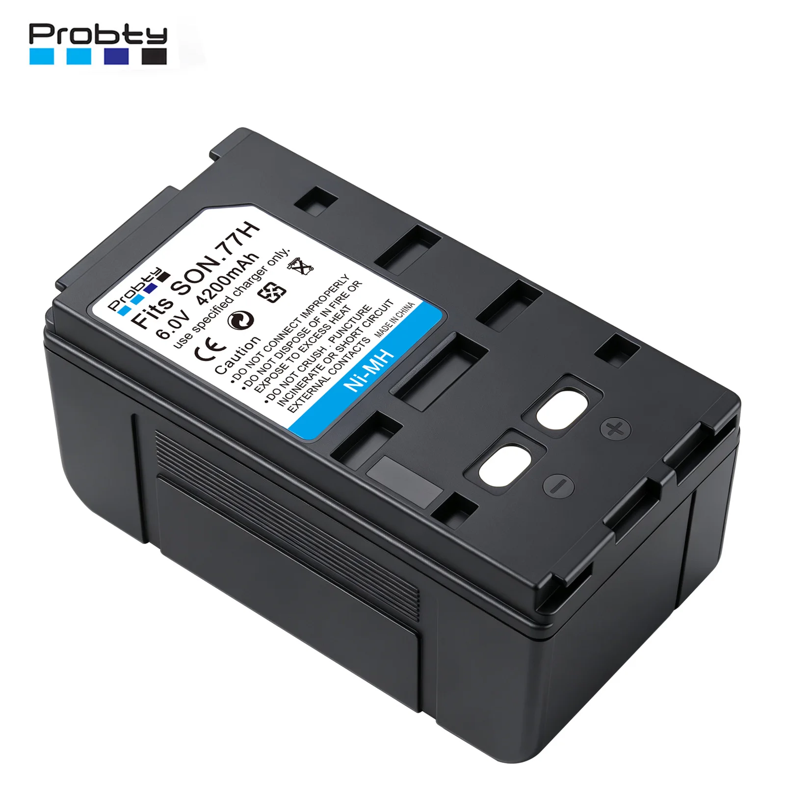 Probty 4200mAh NP-77 Battery For ONeil 550041-100 DR10 Sony NP-33 NP-55 NP-66 NP-66H NP-68 NP-77 NP-98 AKAI BPN300 BPN350