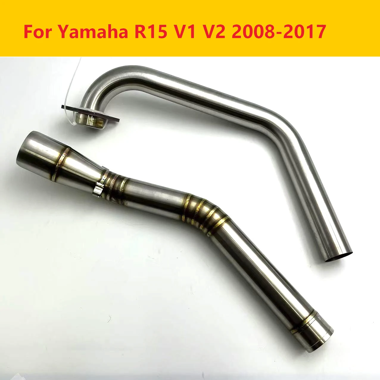 

Universal 51mm Suitable For Yamaha R15 V3 MT15 2017-2023 Motorcycle Exhaust SystemExhaust Muffler Stainless steel
