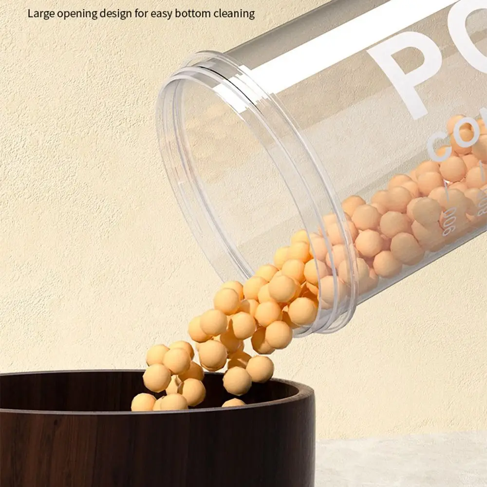 Large Capacity Kitchen Food Storage Canisters Sealed Plastic Grain Fresh Preservation Box Multigrain Organizer Transparent