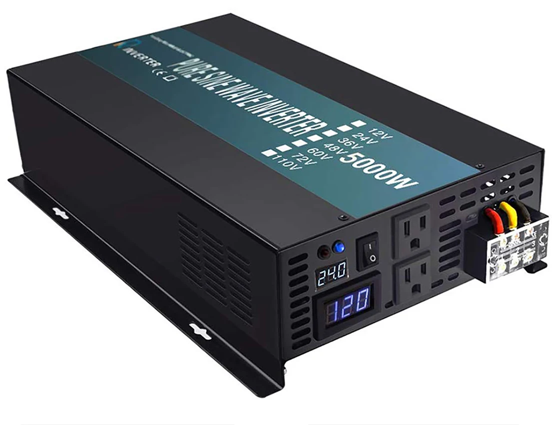 

2026 Hot Sale WZRELB 1000W 12V to 110V DC to AC Solar Pure Sine Wave Single Output 50Hz/60Hz off Grid Power Inverter