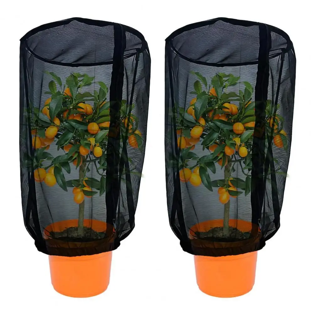 Plant Netting Garden Bird Netting with Zipper Closure Pest Barrier Mesh Protective Cover for Tomatoes Blueberries Vegetables