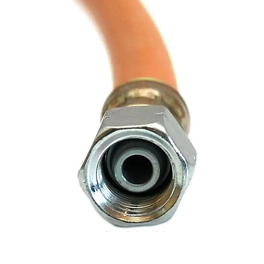 Manguera de propano RV 1/4-19, conector de diente izquierdo, tubo de horno de PVC de baja presión para electrodomésticos GLP/Butane, manguera de horno de conexión de goma