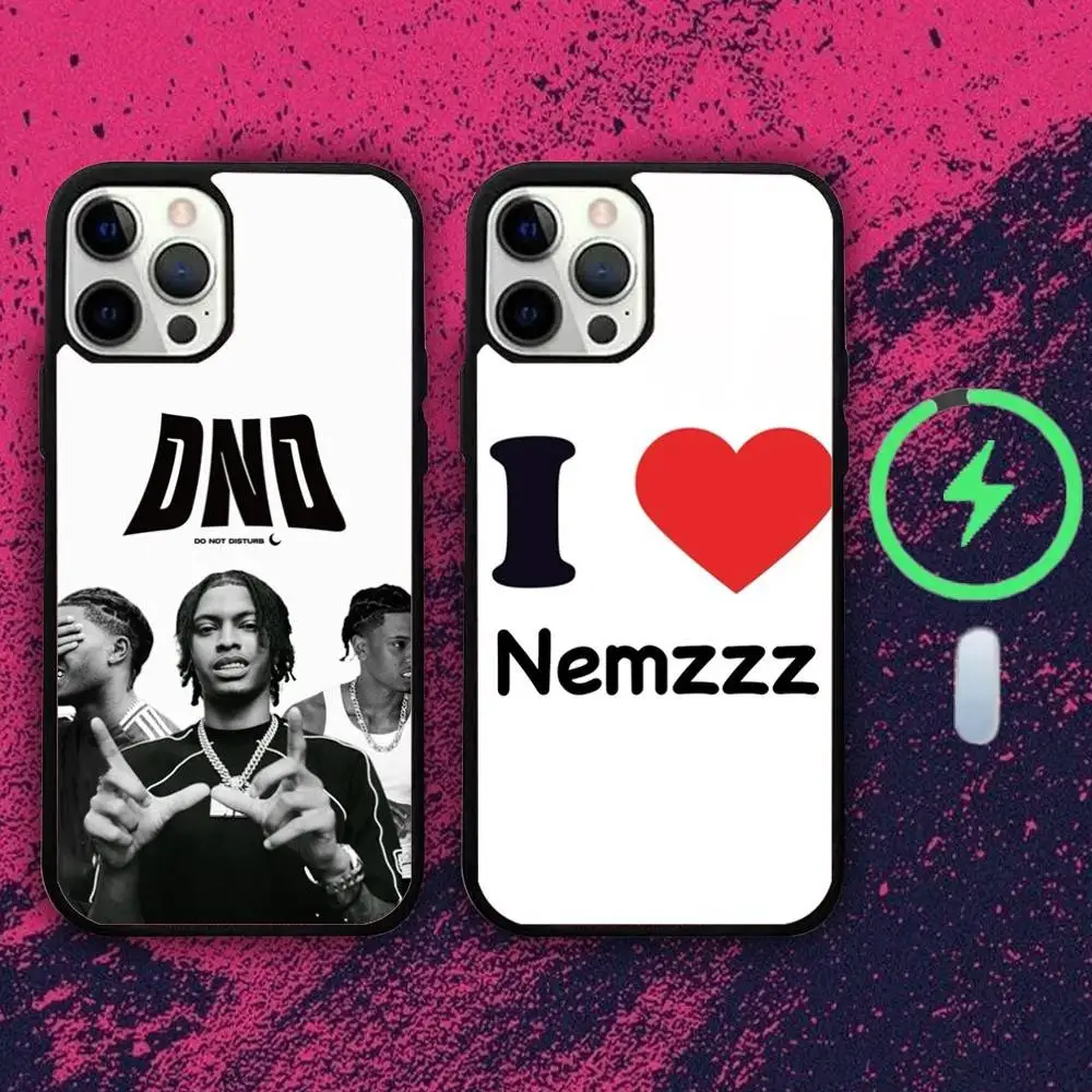 

Singer N-Nemzzzs Phone Case For iPhone 16e,16,15,14,13,12,11,Plus,Pro,Max,Mini Magsafe Magnetic Wireless Charging