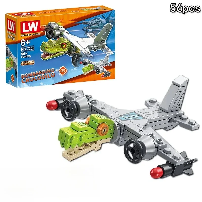 ##**&-Brain Degeneration Animal Building Blocks - Blind Box Toys, Kids' Educational Blocks, Perfect Gift for Boys & Girls