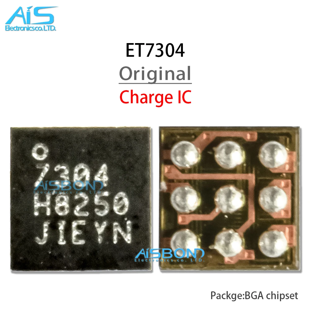 

2 шт./лот, новое оригинальное зарядное устройство ET7304 ET 7304, микросхема управления зарядным устройством USB, 9 контактов