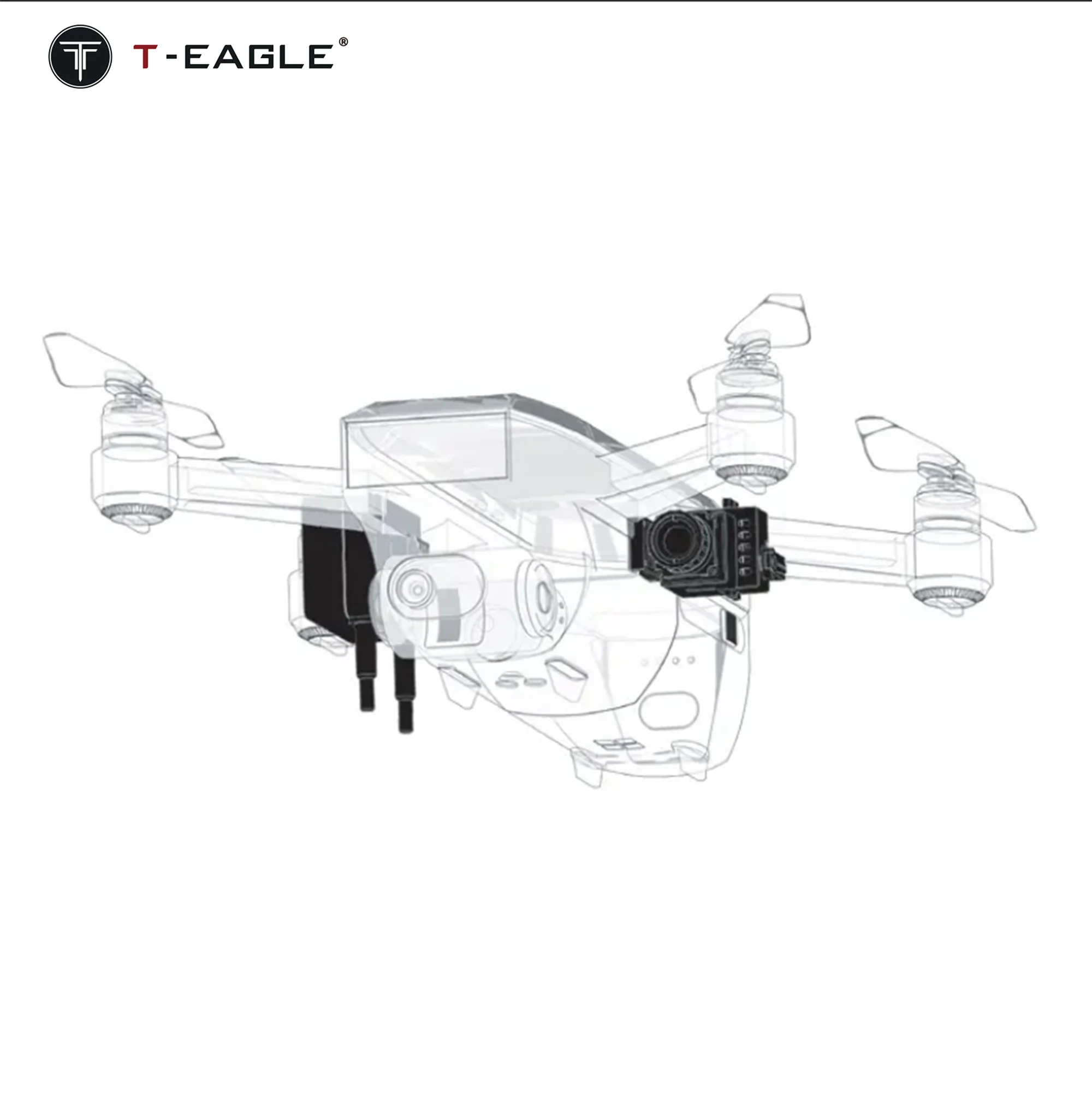 

T-EAGLE TG-209/TG-309/TG-609 Thermal Imaging Module for Drone 256/384/640 Resolution Options Portable Drone Thermal Imaging Kit