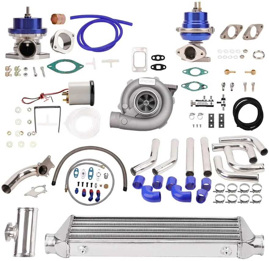 

Universal T3 T4 T04E Turbocharger & Parts Turbo Complete Kit