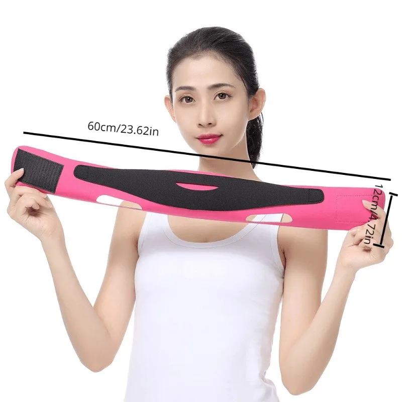 مرونة الوجه التخسيس ضمادة الخامس خط الوجه المشكل النساء الذقن الخد رفع حزام تدليك الوجه حزام الوجه العناية بالبشرة أدوات التجميل