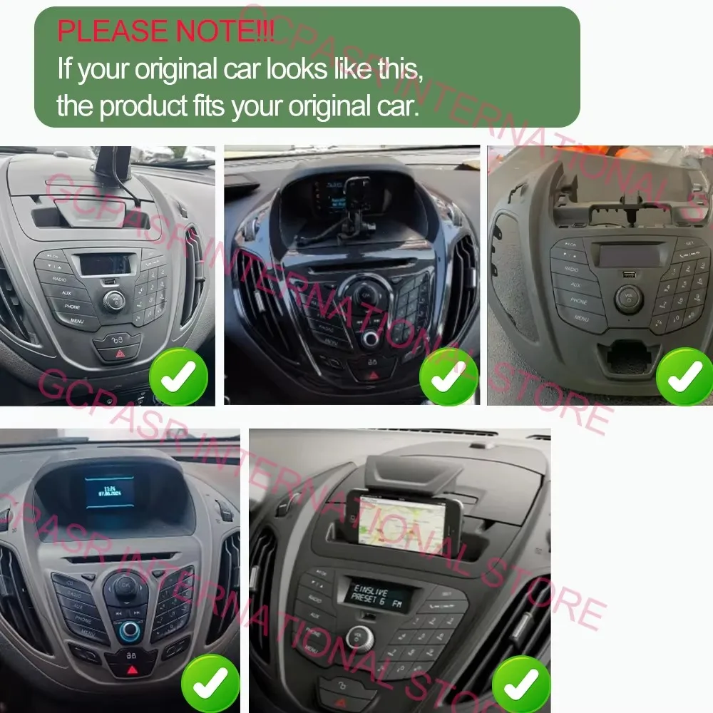 9.7 inch Android For Ford B-Max Transit Courier Tourneo 2012 - 2018 Car Radio Multimedia Carplay Auto Video Player Navigation