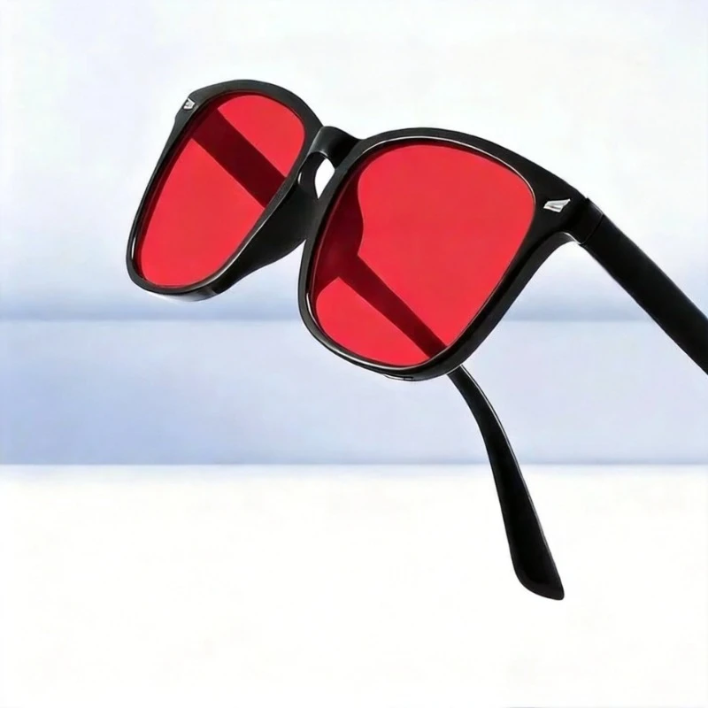 Anti Blue Light Sunglasses Better Sleep Red Lens Bluelight Blocking Glasses for Men Women Anti Eye Strain for Computer Game image 3