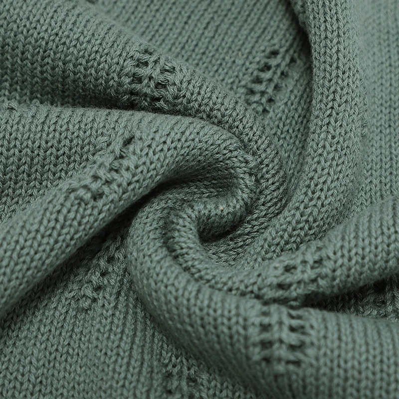 بطانية قطنية لحديثي الولادة ، بطانيات أمان للرضع ، بطانية استقبال للأطفال الصغار ، بلون ثابت ، أولاد وبنات ، مواسم أربعة #4