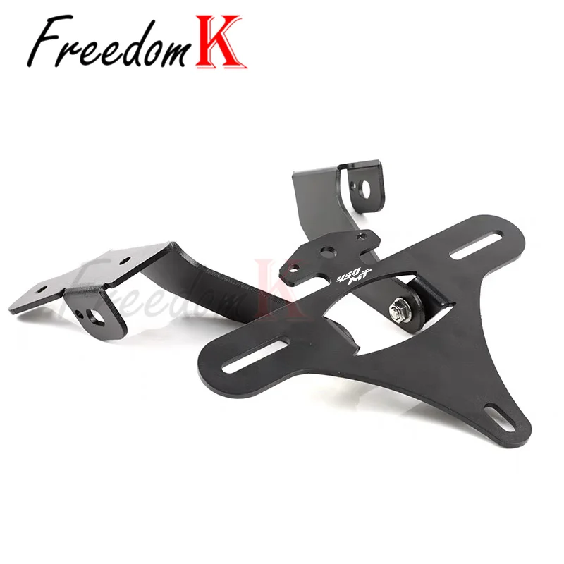 ل CFMOTO CF MOTO 450MT 450 MT MT 450 MT450 اكسسوارات لوحة ترخيص قوس الذيل مرتب الحاجز مزيل رقم حامل الدعم
