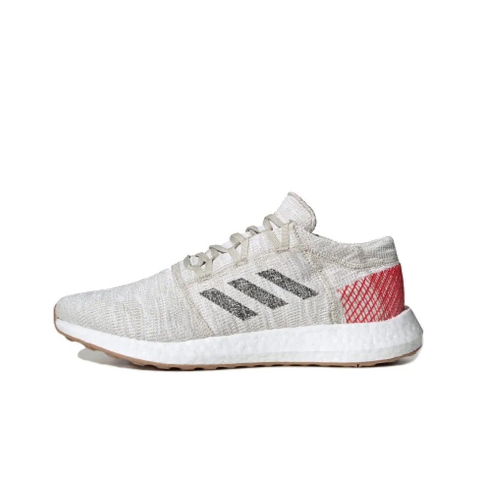 Adidas Pureboost Go Running Shoes Unisex Low Top White Gray B37805