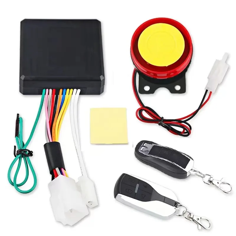 

Motorcycle Bike Anti-theft Alarm System Waterproof 12V Universal Vehicle Anti-theft Security Alarm Remote Control Engine Start