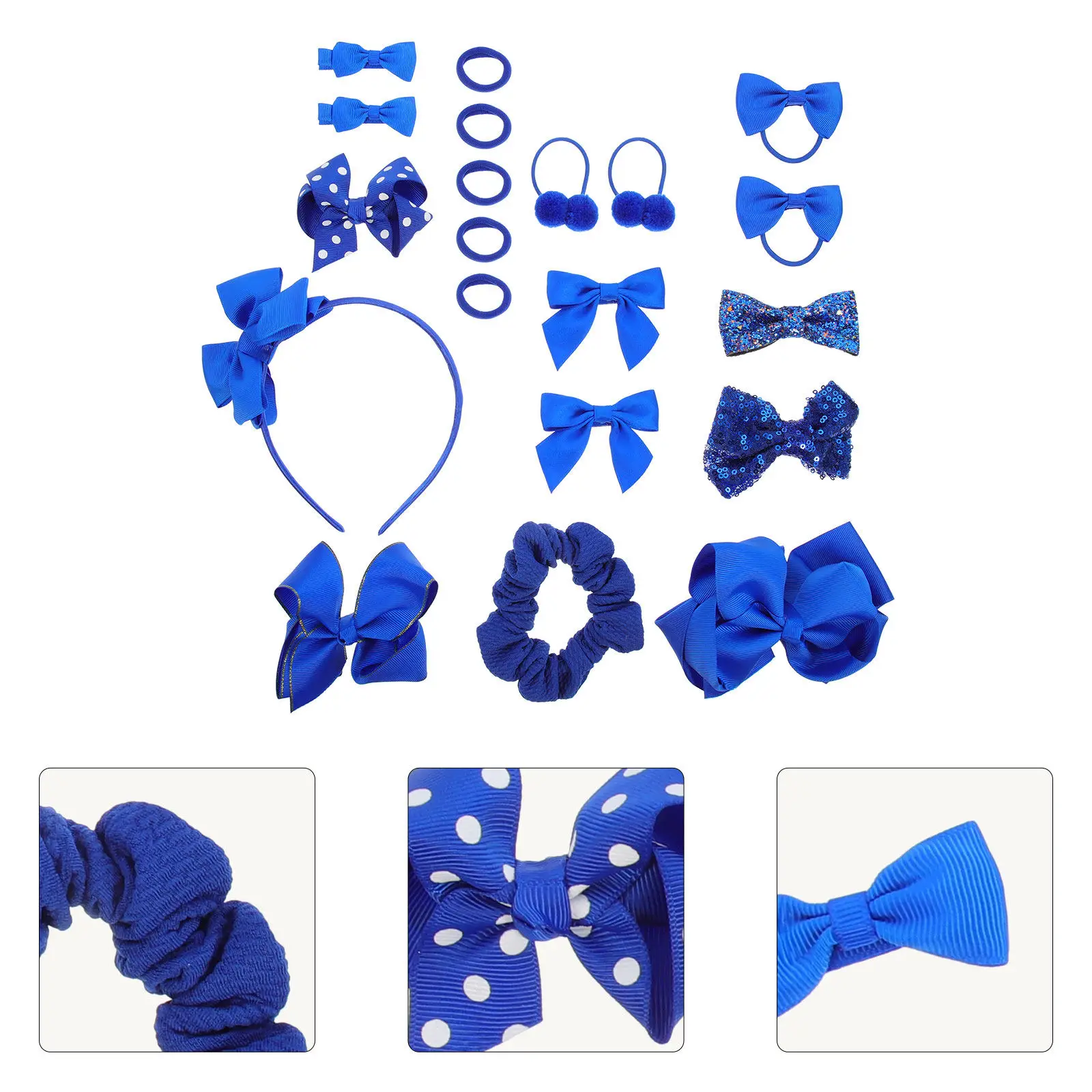 conjunto-de-20-acessorios-de-cabelo-azul-e-borgonha-lacos-presilhas-elasticos-e-tiaras-para-meninas-–-uso-diario-festas-e-presentes-de-aniversario