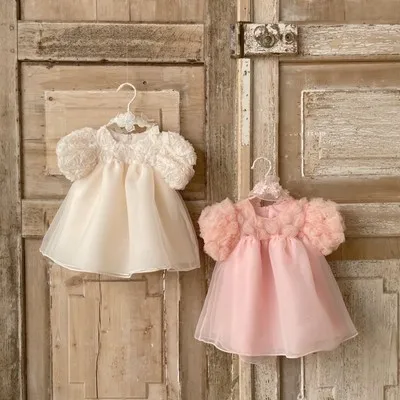 Korean Style Cute Baby Girl Dress Summer Birthday Princess Dress for Baby Girl Soft and Skin Friendly Dresses for Girls